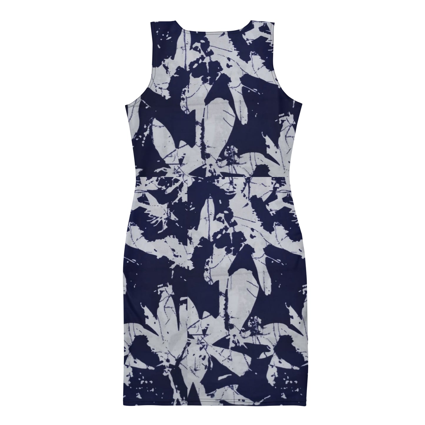 Indigo Adire Bodycon Dress