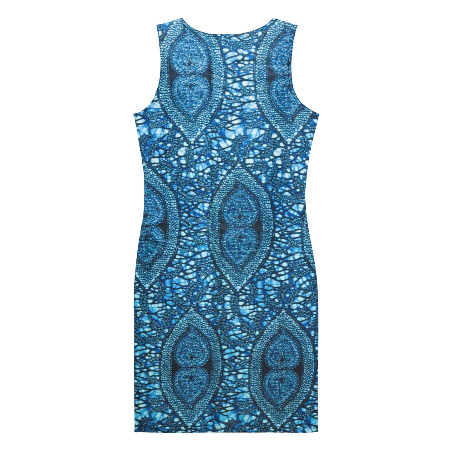 Blue Peas Ankara Bodycon Dress