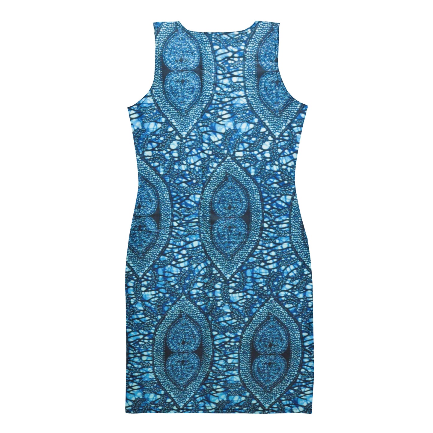 Blue Peas Ankara Bodycon Dress