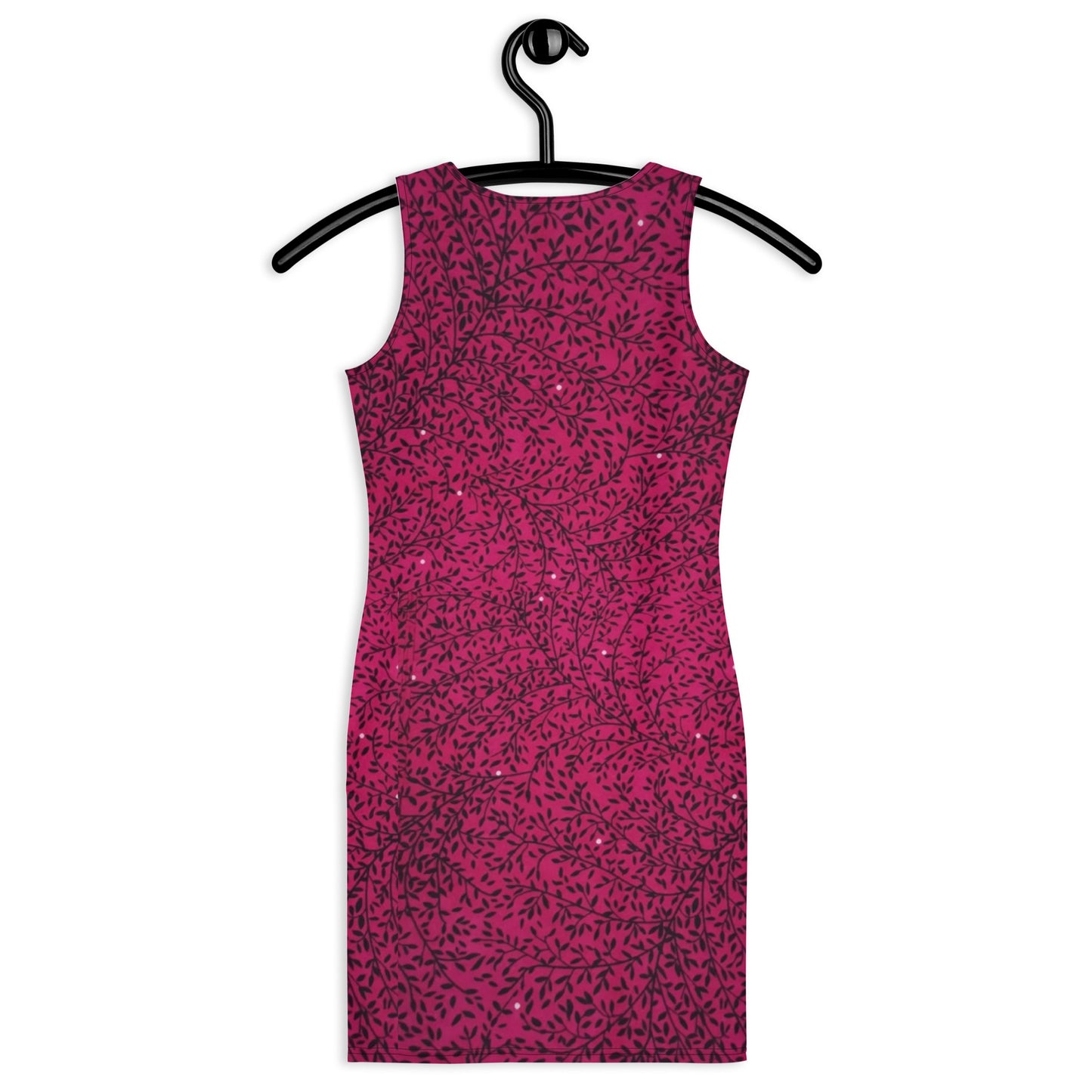 Pink Sparkle Ankara Bodycon Dress