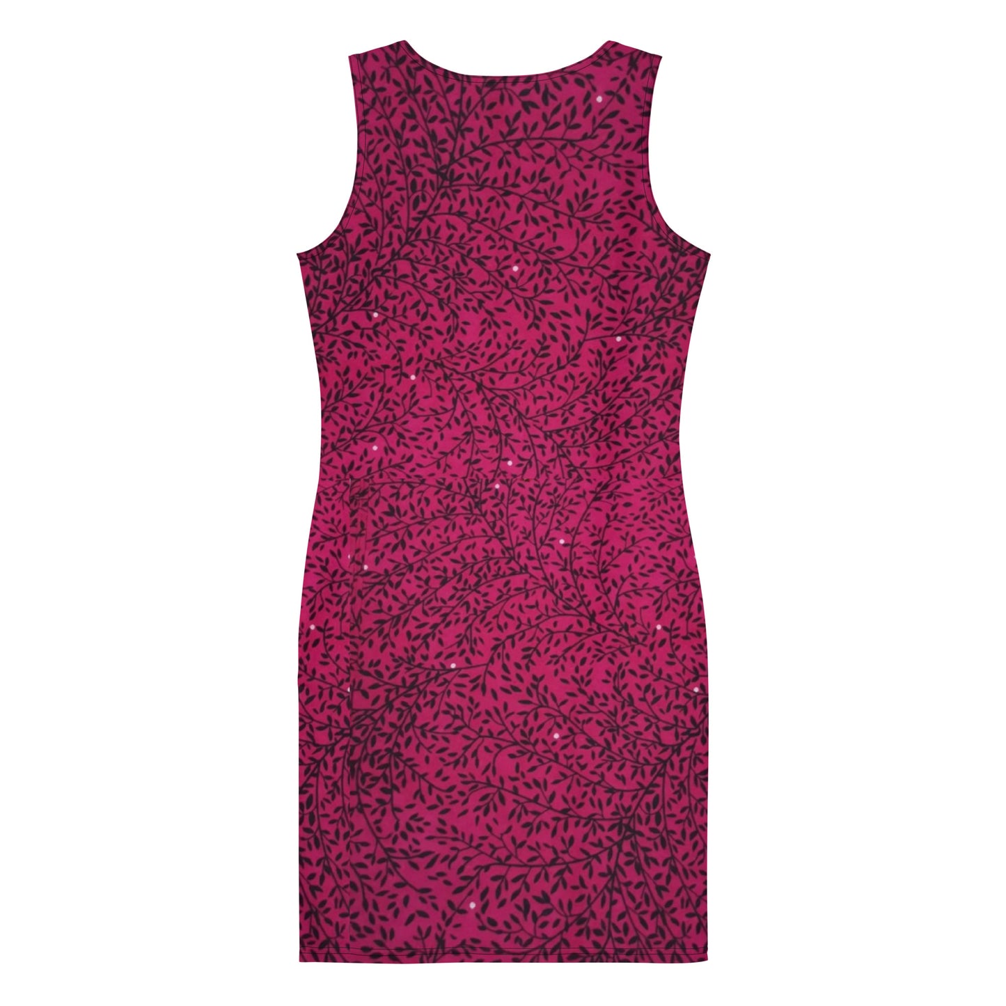 Pink Sparkle Ankara Bodycon Dress