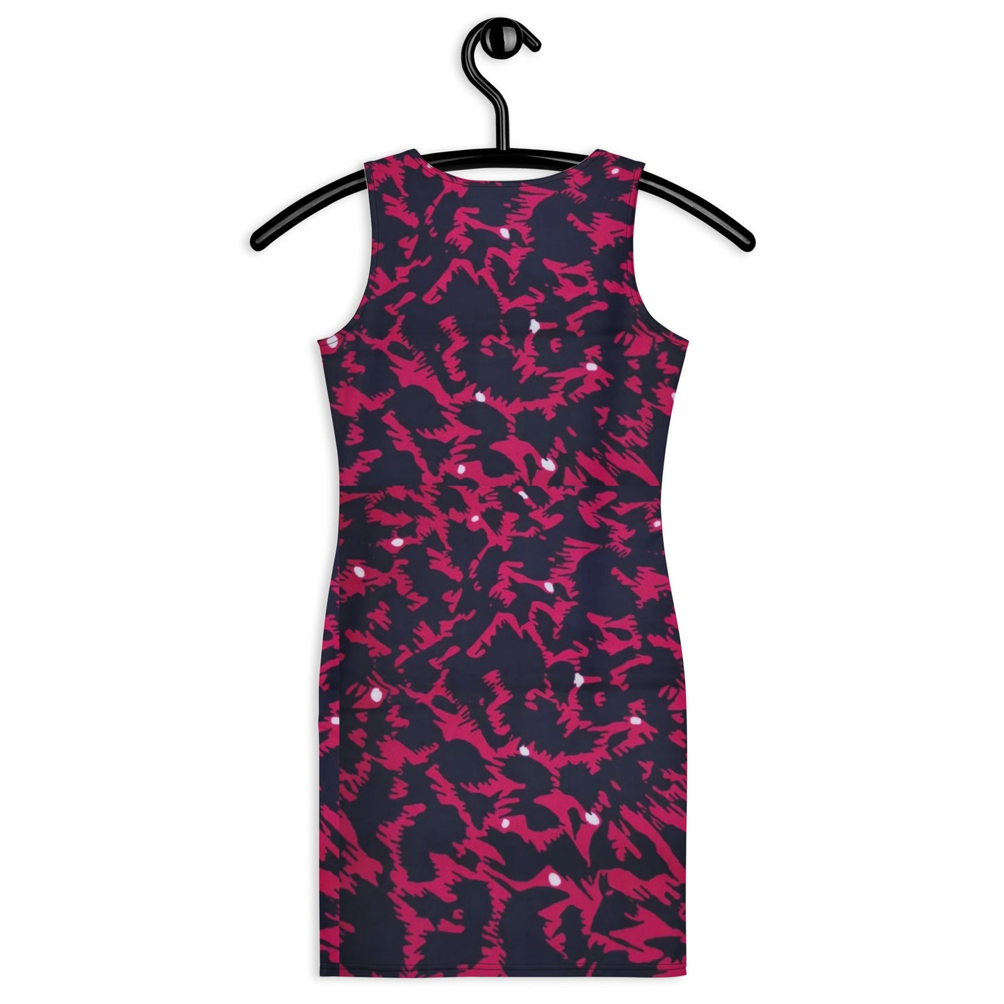 Pink Leopard Ankara Bodycon Dress