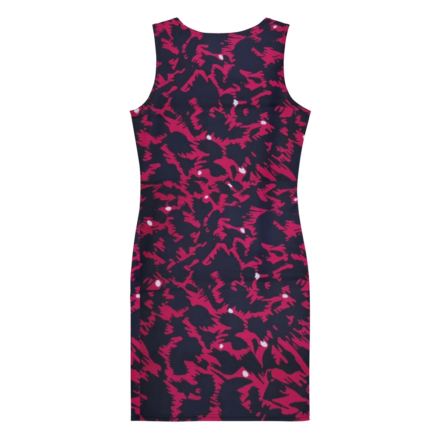 Pink Leopard Ankara Bodycon Dress