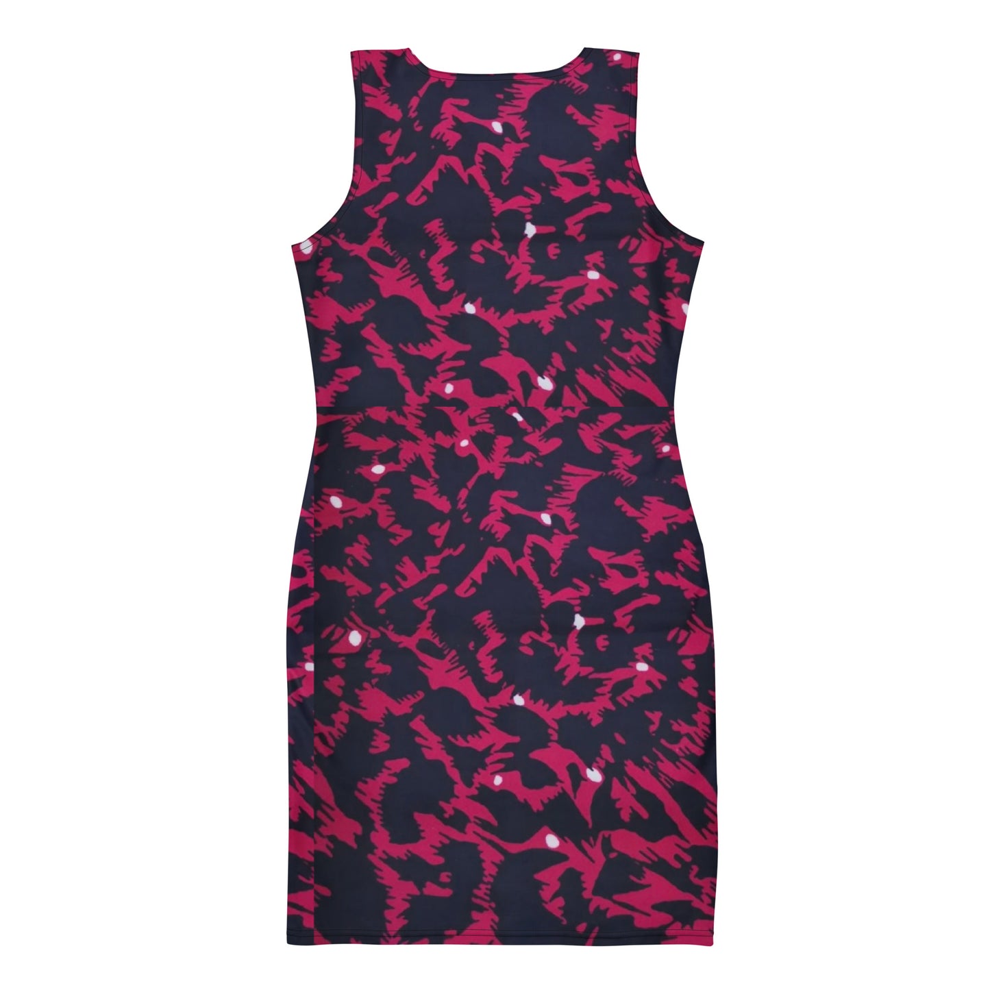 Pink Leopard Ankara Bodycon Dress