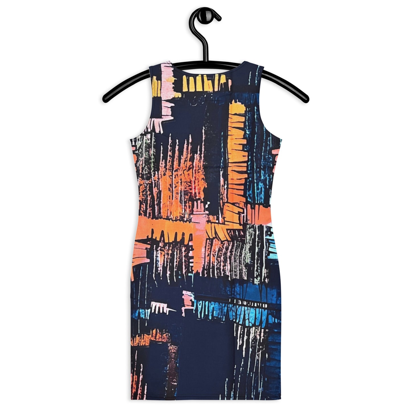 Colourful Adire Bodycon Dress