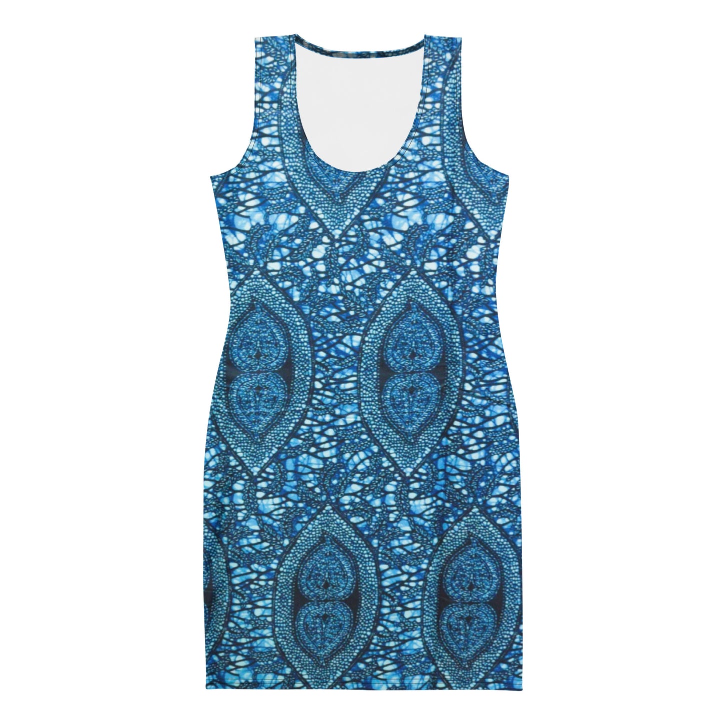 Blue Peas Ankara Bodycon Dress