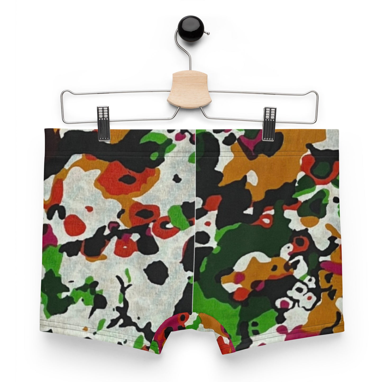 Multicolour Paint Ankara Boxer Briefs