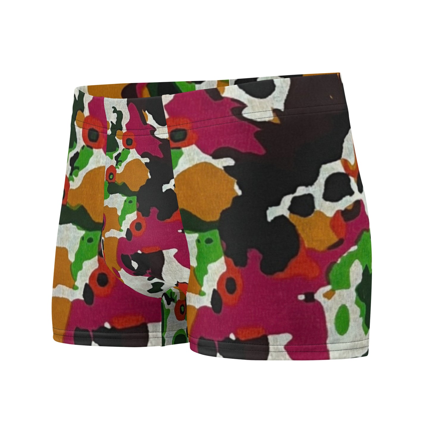 Multicolour Paint Ankara Boxer Briefs