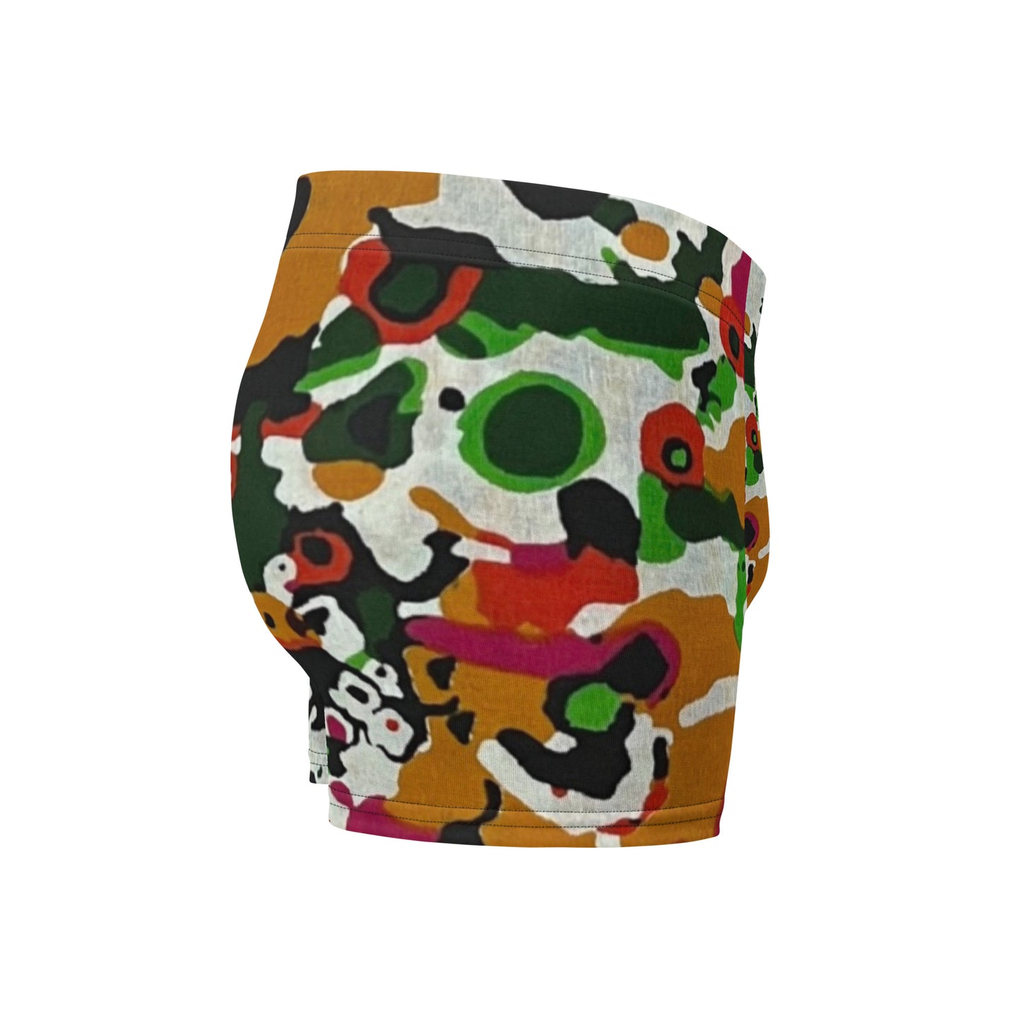 Multicolour Paint Ankara Boxer Briefs