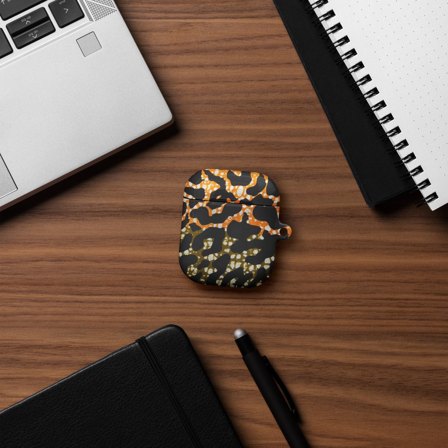 Green Orange Leopard Case for AirPods®