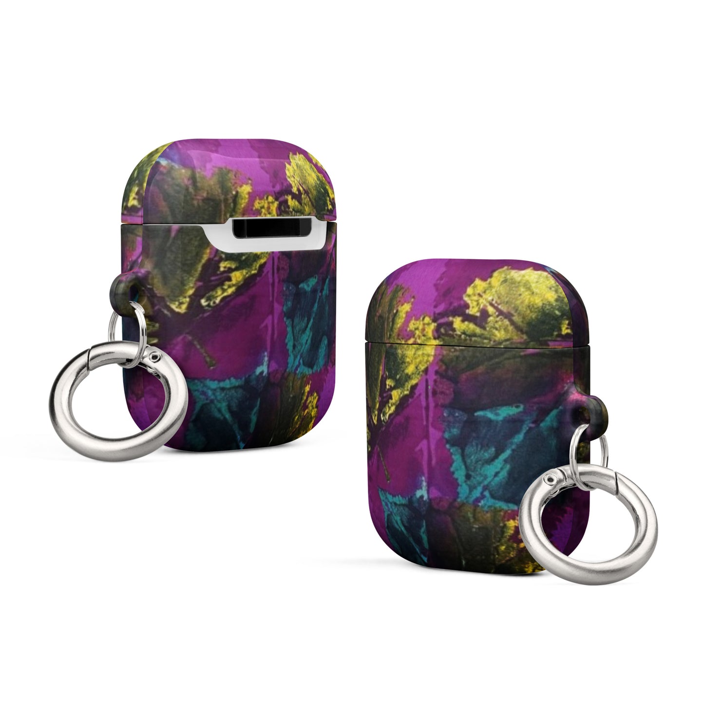 Multicolour Leaves Purple Case for AirPods®