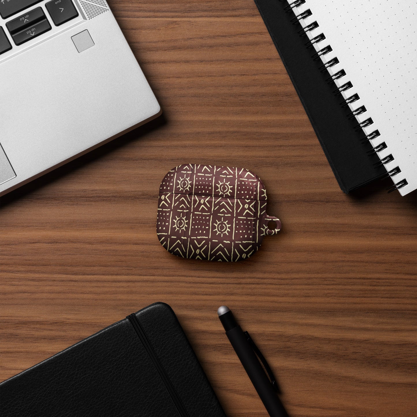 Brown African Print Case for AirPods®