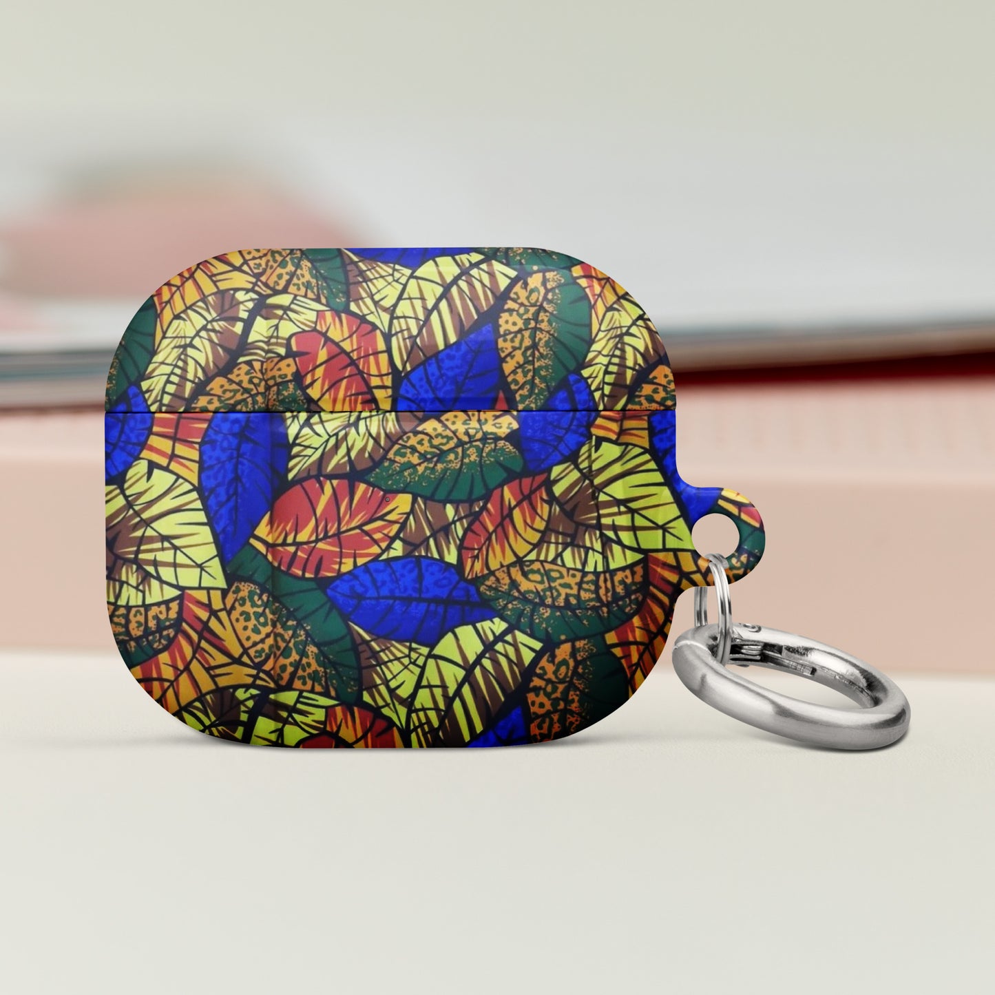 Multicolour Blue Leaf Case for AirPods®