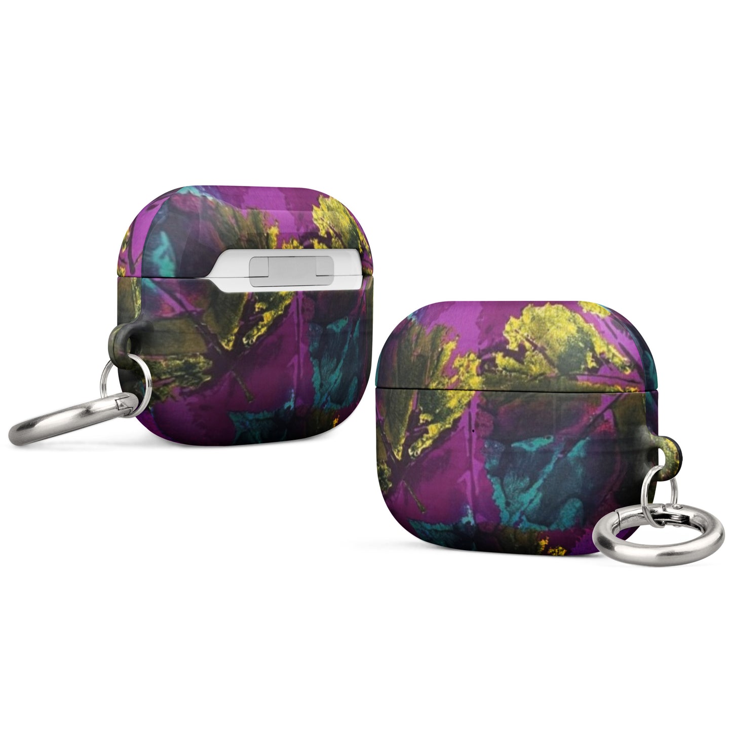 Multicolour Leaves Purple Case for AirPods®