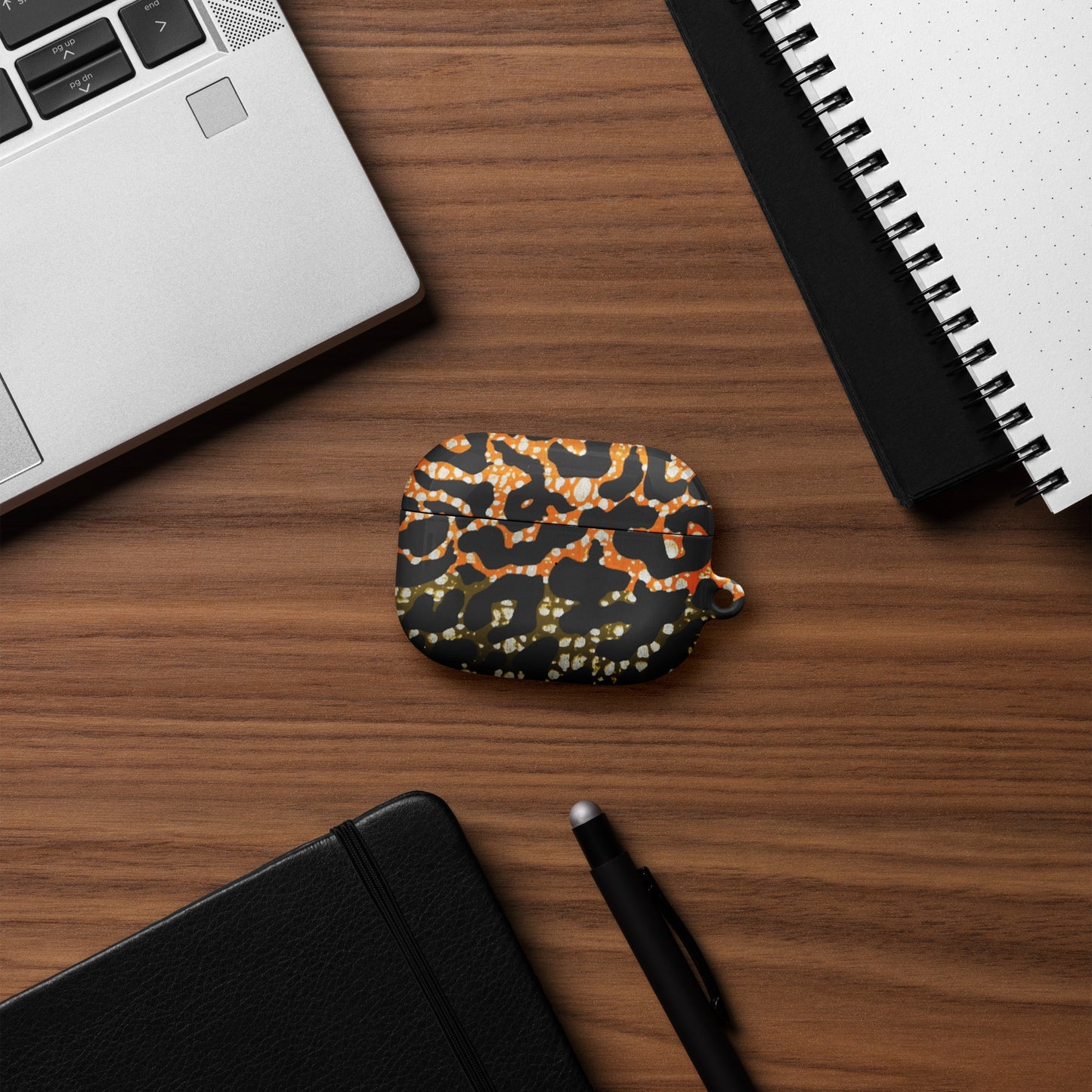 Green Orange Leopard Case for AirPods®