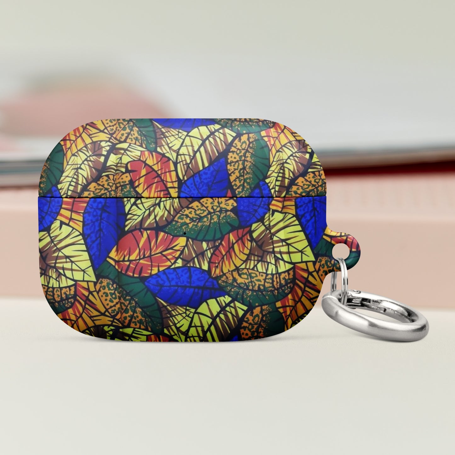 Multicolour Blue Leaf Case for AirPods®