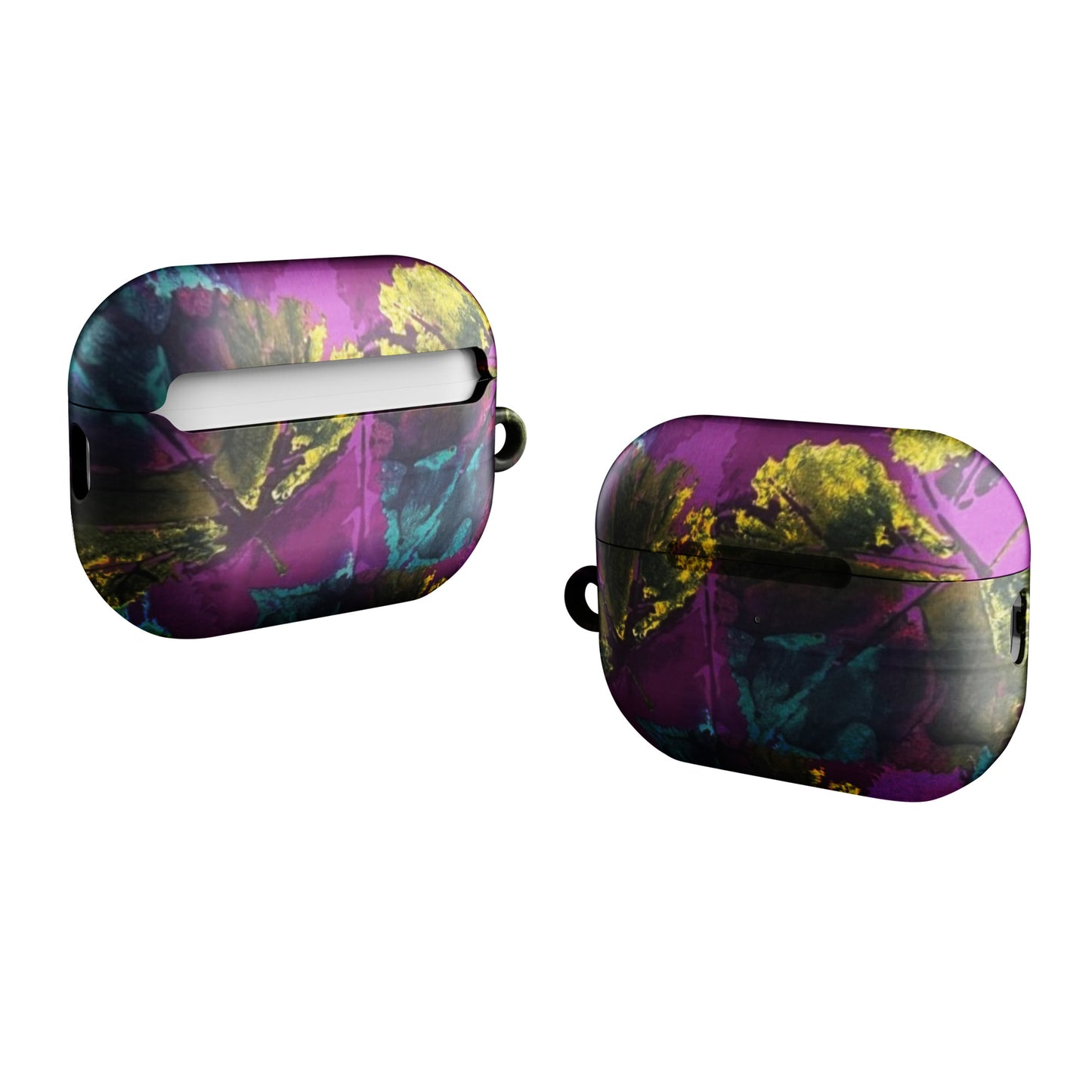 Multicolour Leaves Purple Case for AirPods®