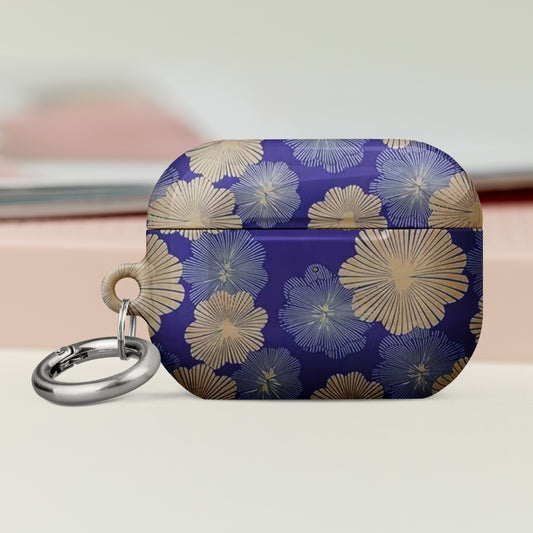 Cream Blue Floral Case for AirPods®