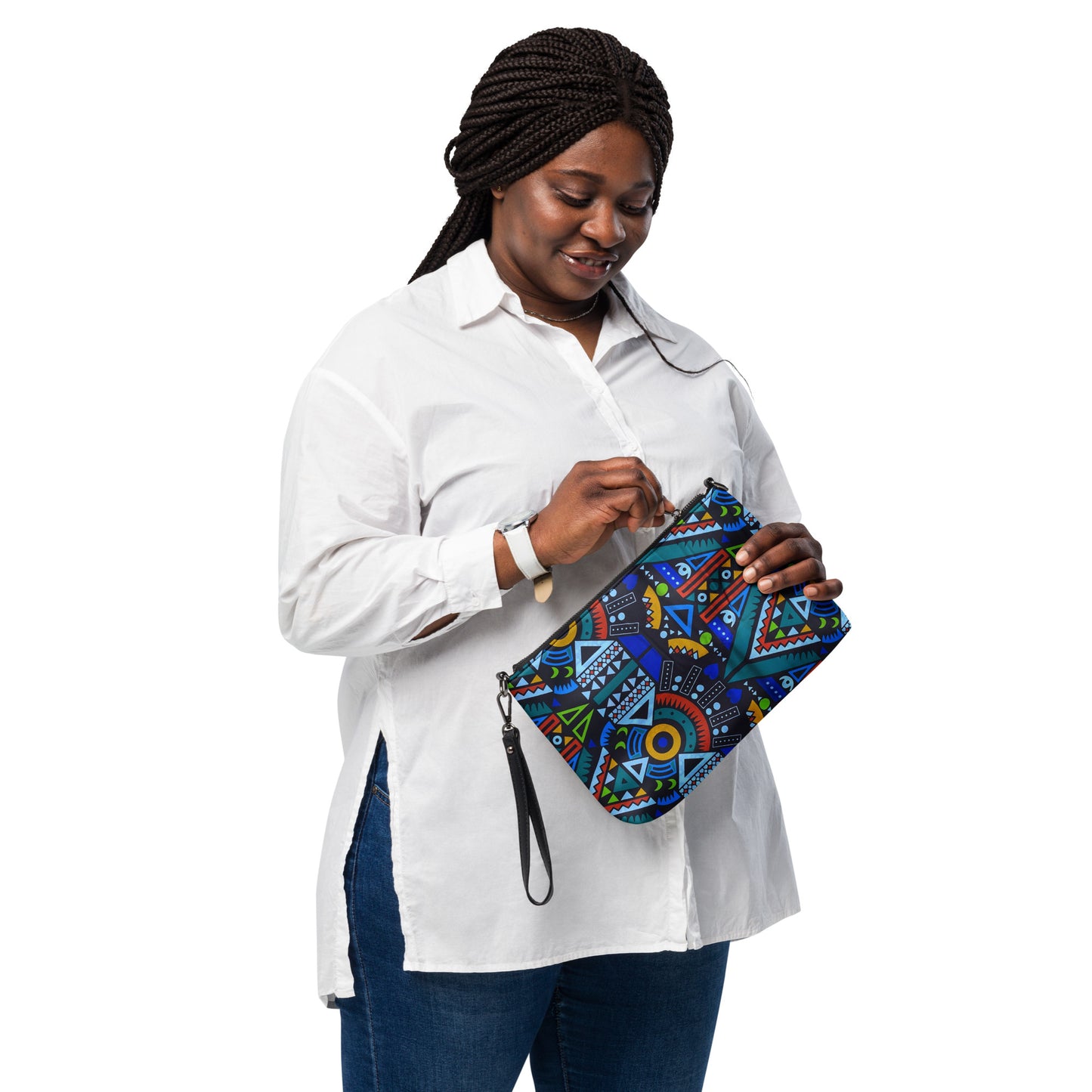 Blue Samakaka Crossbody Bag