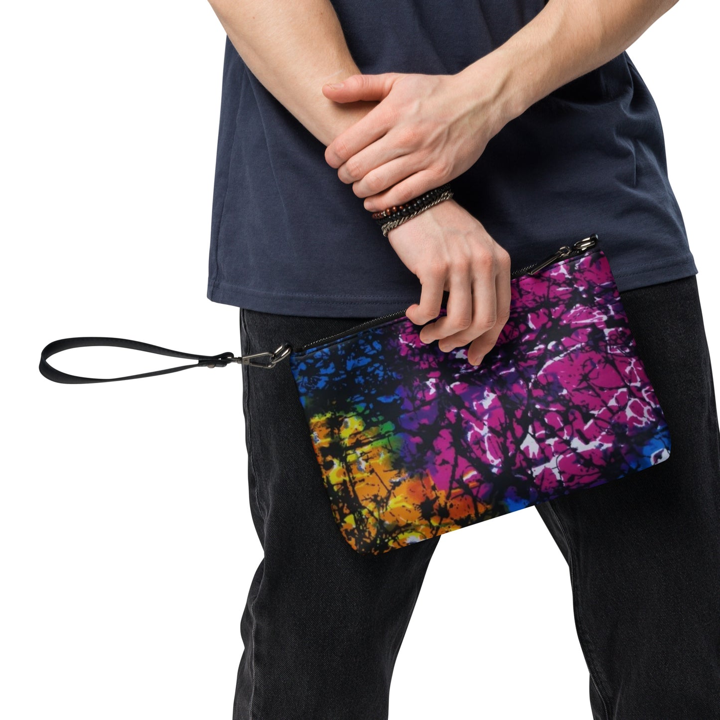 Multicolour Adire Ankara Crossbody Bag