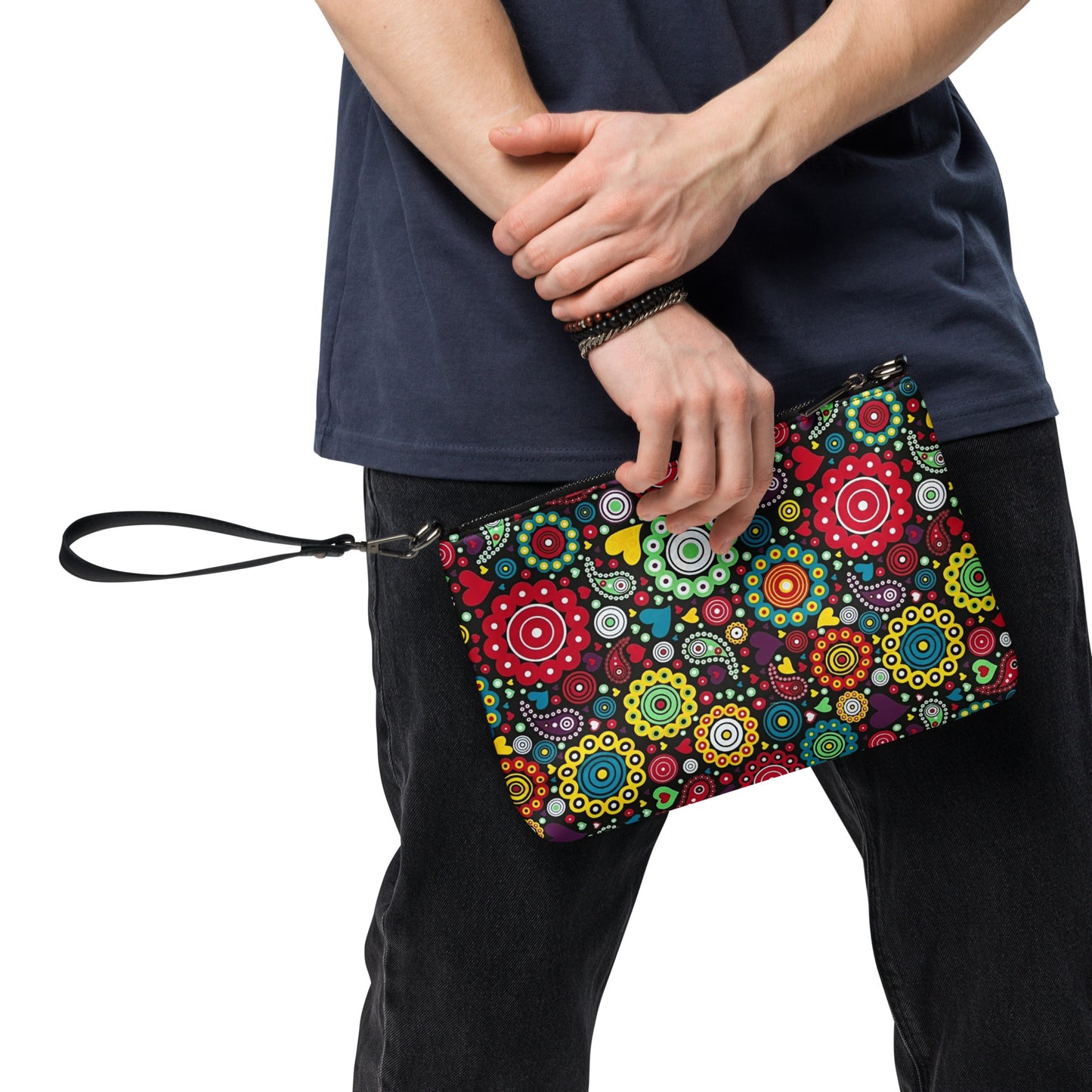 Multicolour Bloom Ankara Crossbody Bag