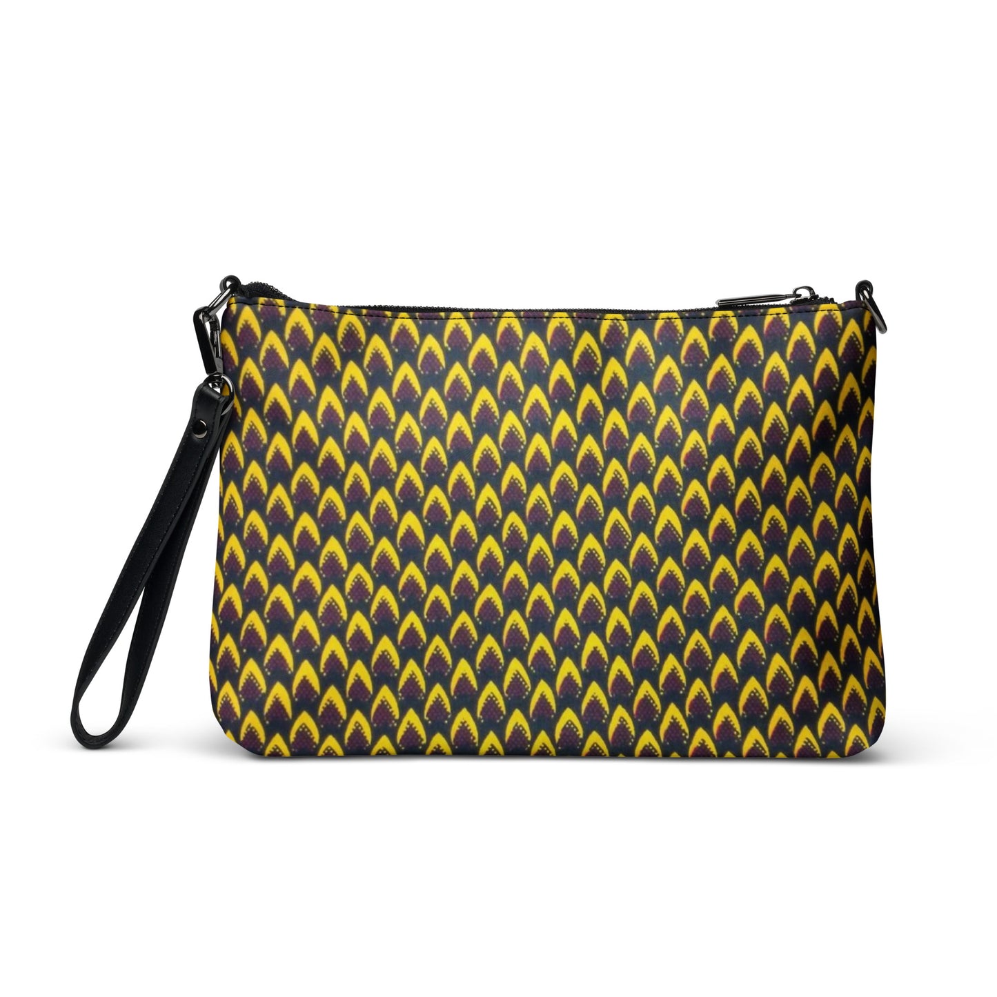 Yellow Flame Ankara Crossbody Bag