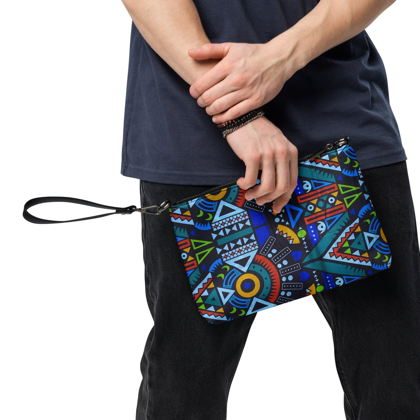 Blue Samakaka Crossbody Bag