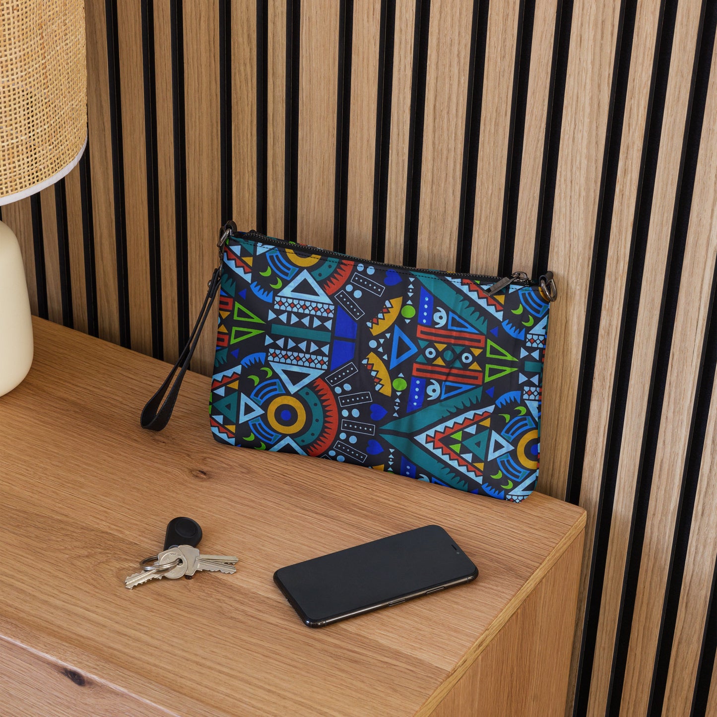 Blue Samakaka Crossbody Bag