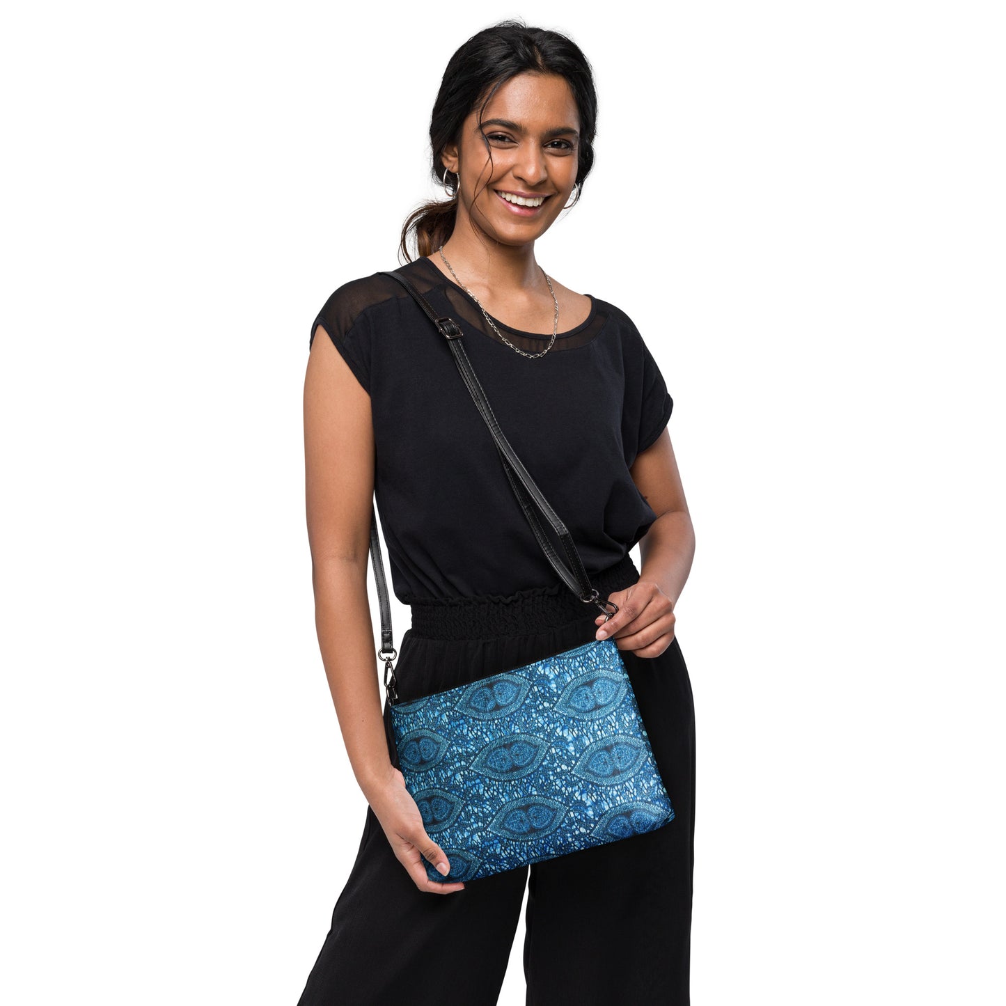 Blue Peas Ankara Crossbody Bag