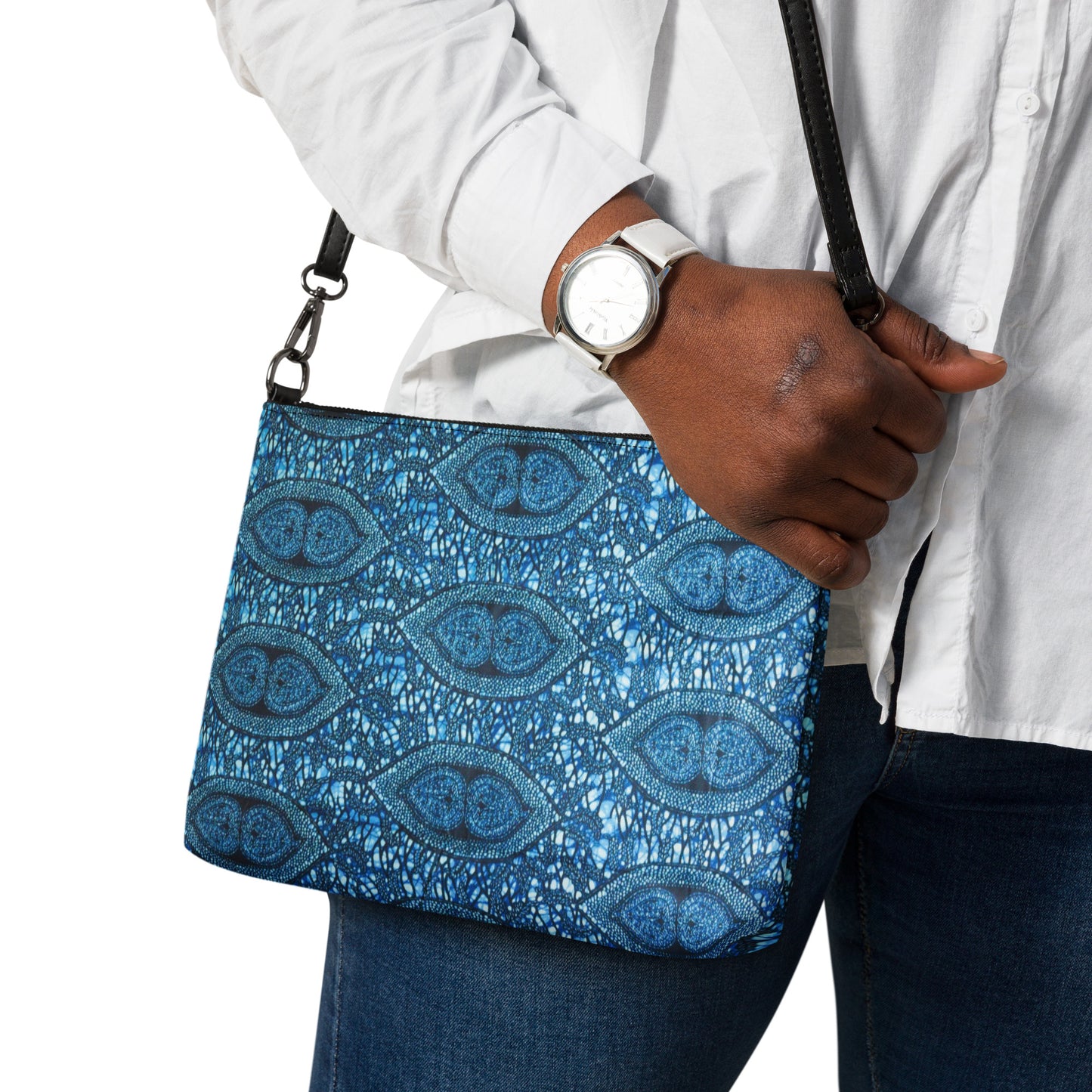 Blue Peas Ankara Crossbody Bag