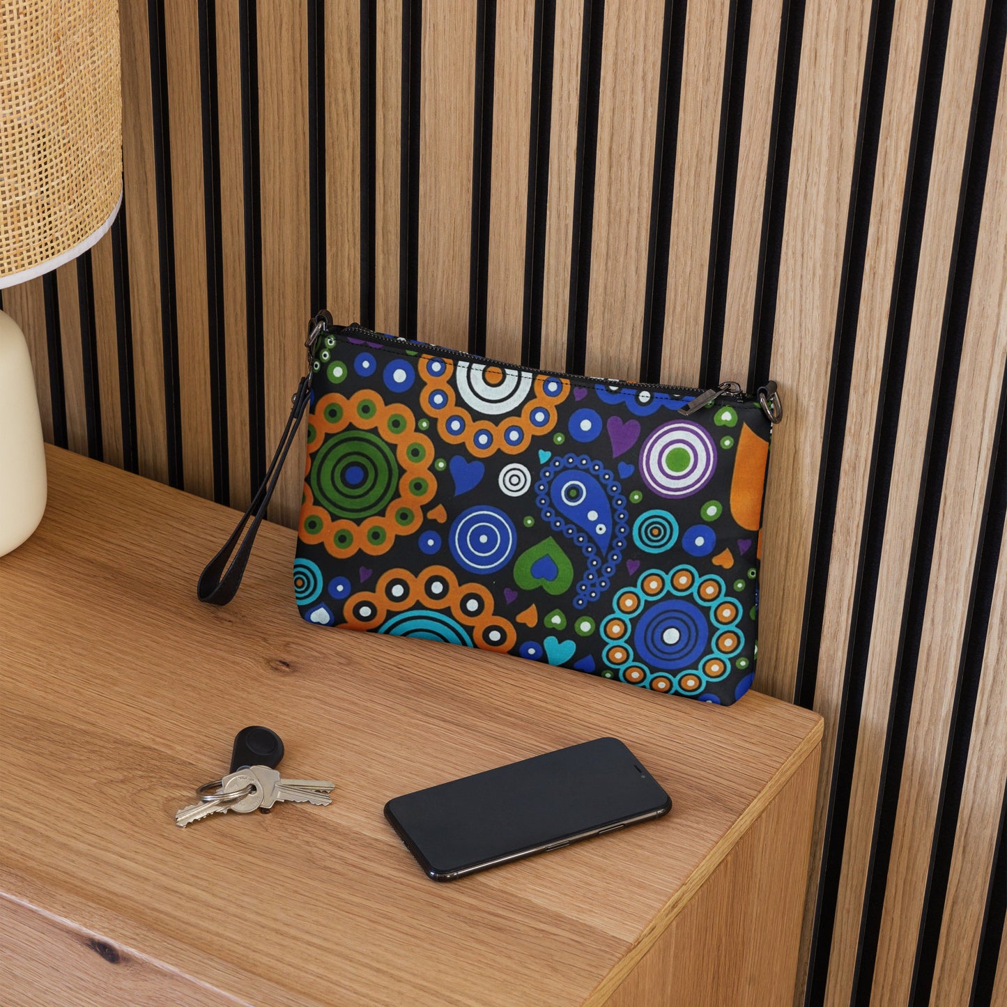 Cool Multicolour Ankara Crossbody Bag