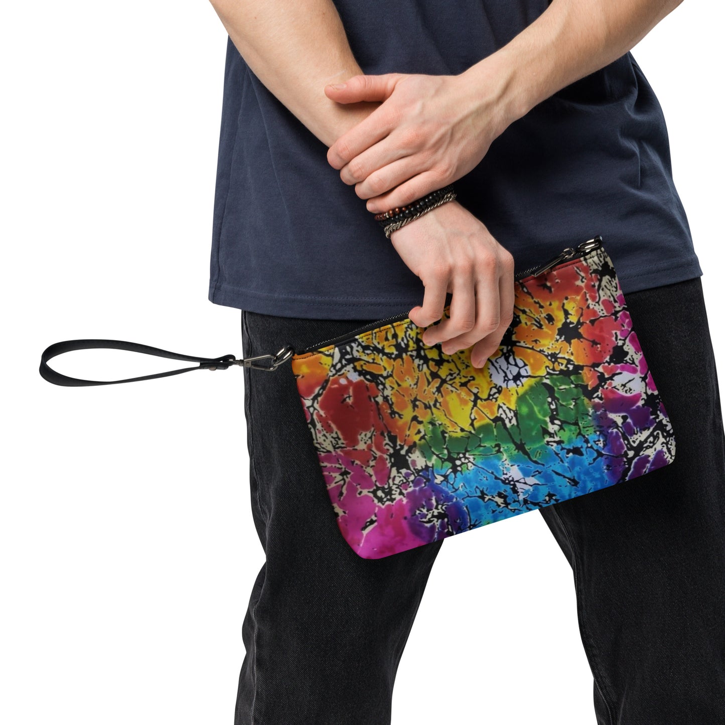 Multicolour Adire Inspired Ankara Crossbody Bag