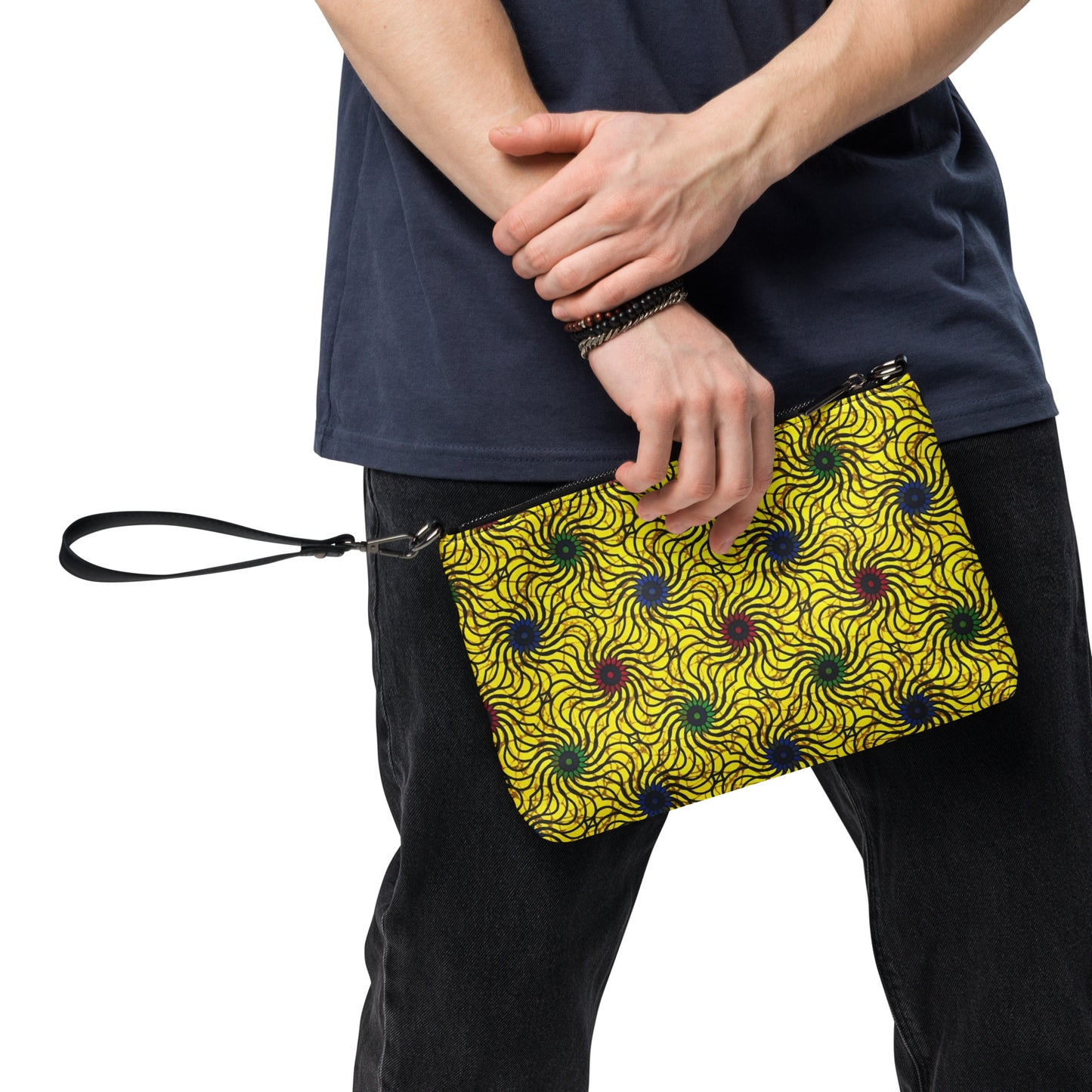 Multicolour Yellow Ankara Crossbody Bag