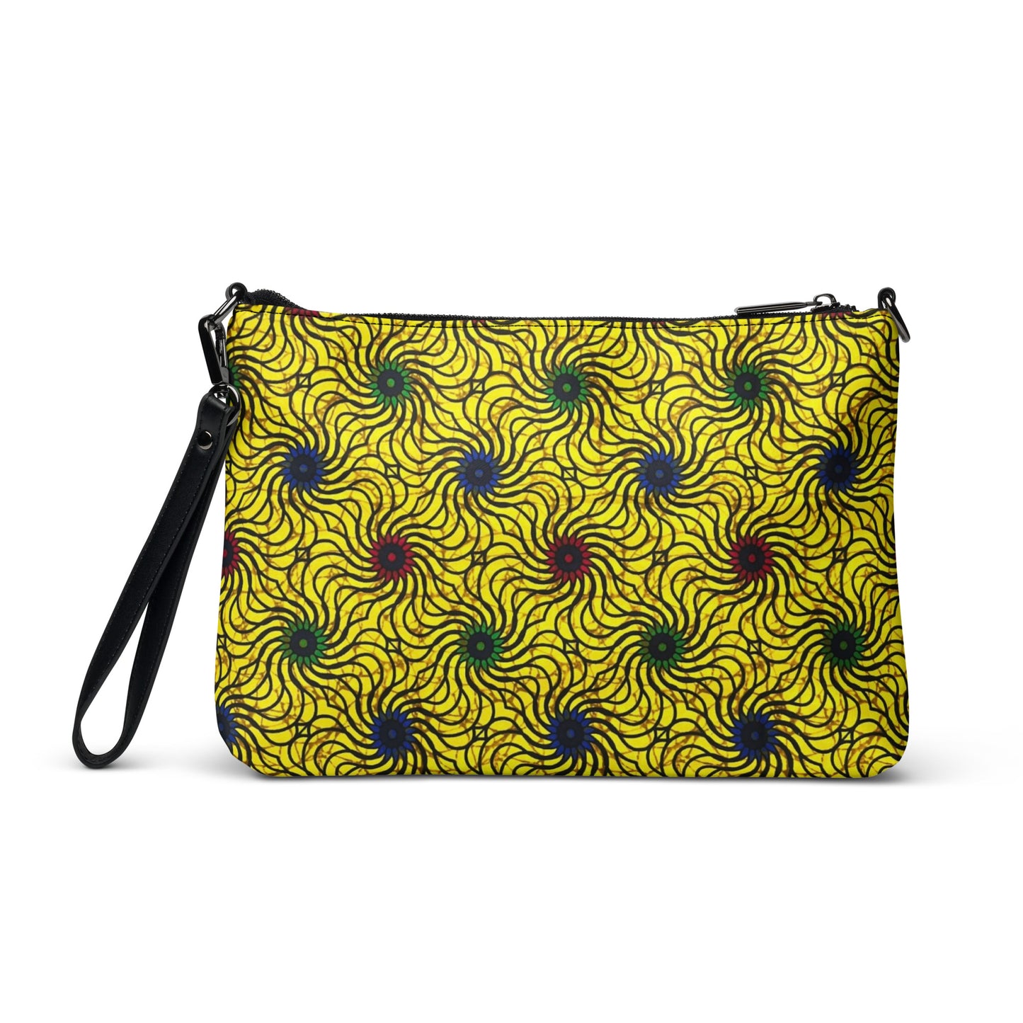 Multicolour Yellow Ankara Crossbody Bag