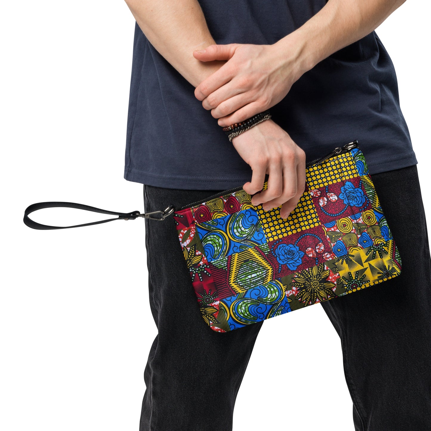 Patchwork Ankara Crossbody Bag