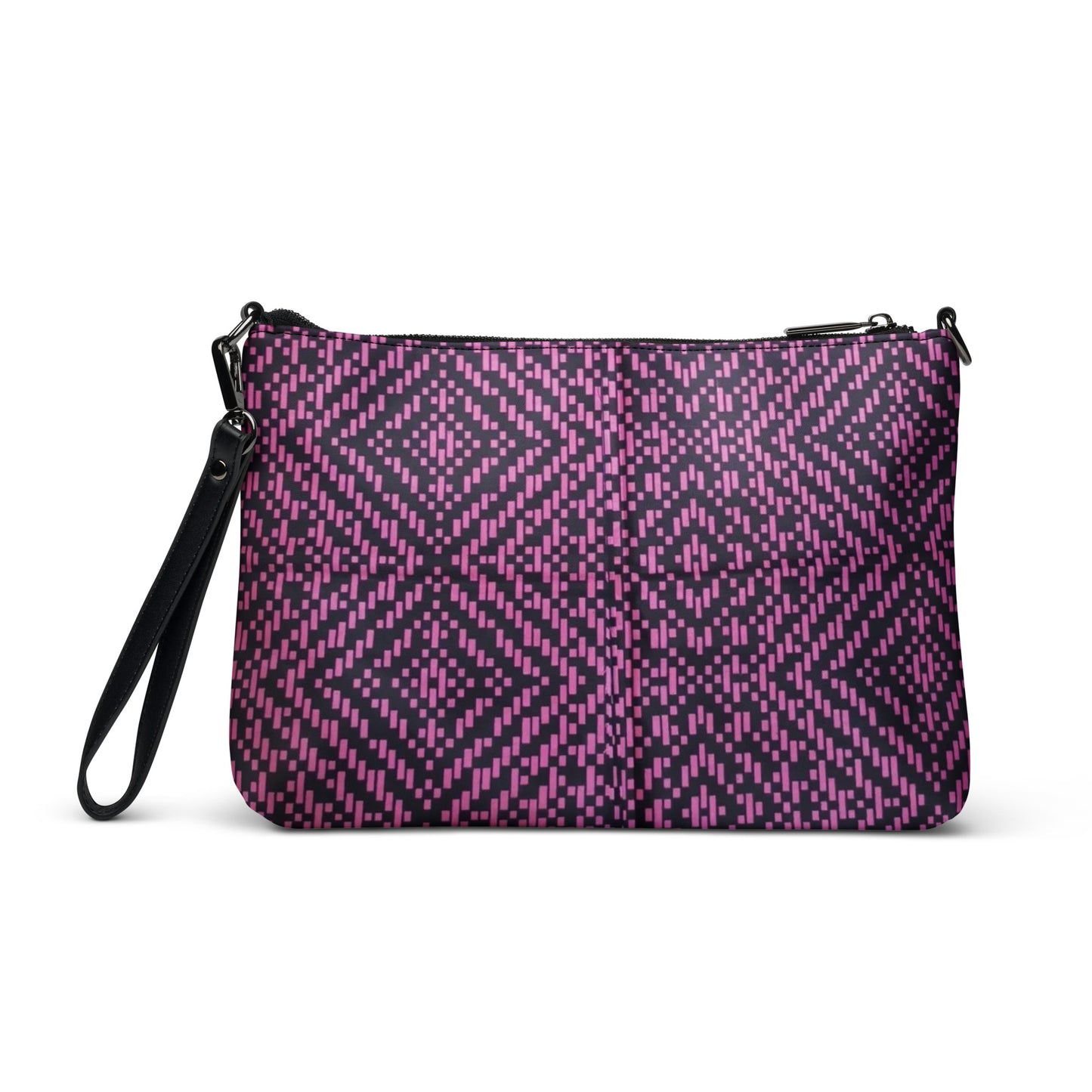 Pink Aztec Ankara Crossbody Bag