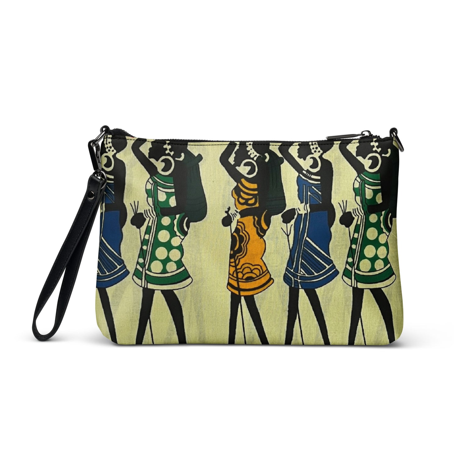 Women Art Ankara Crossbody Bag
