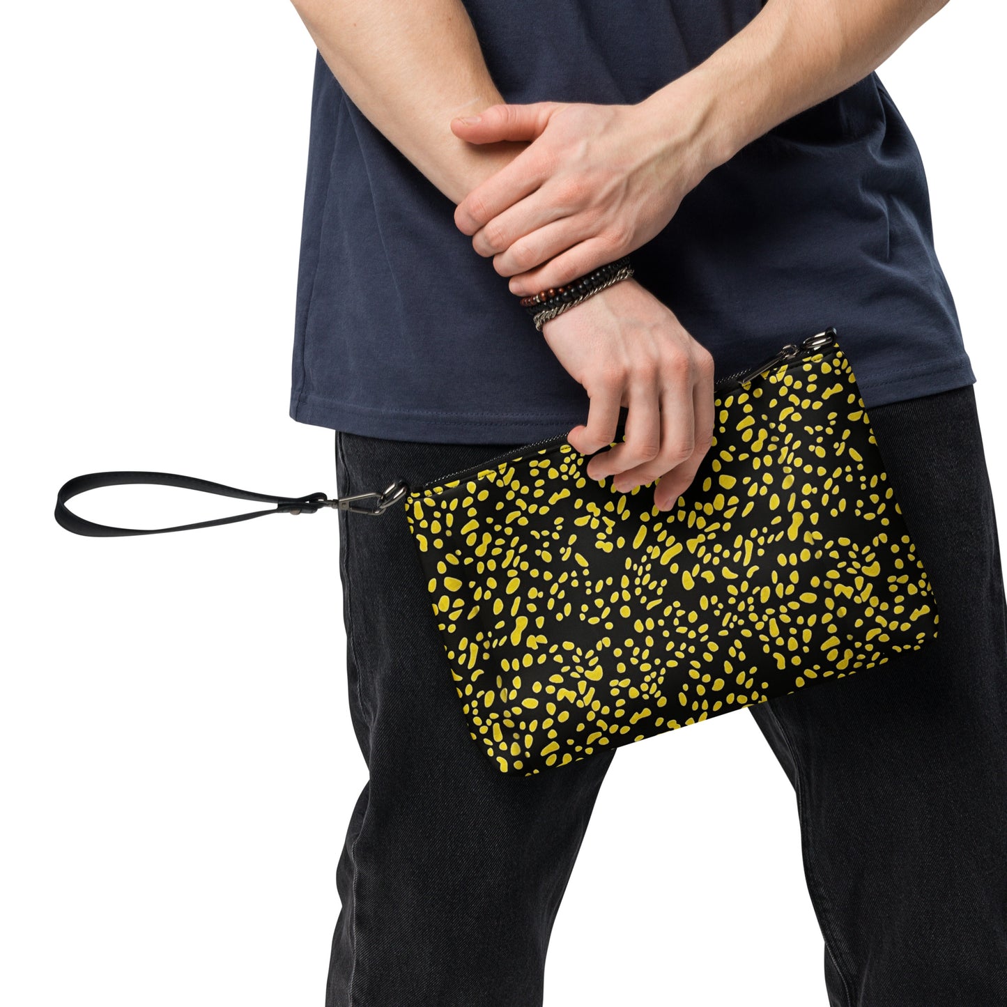 Yellow Dots Crossbody Bag