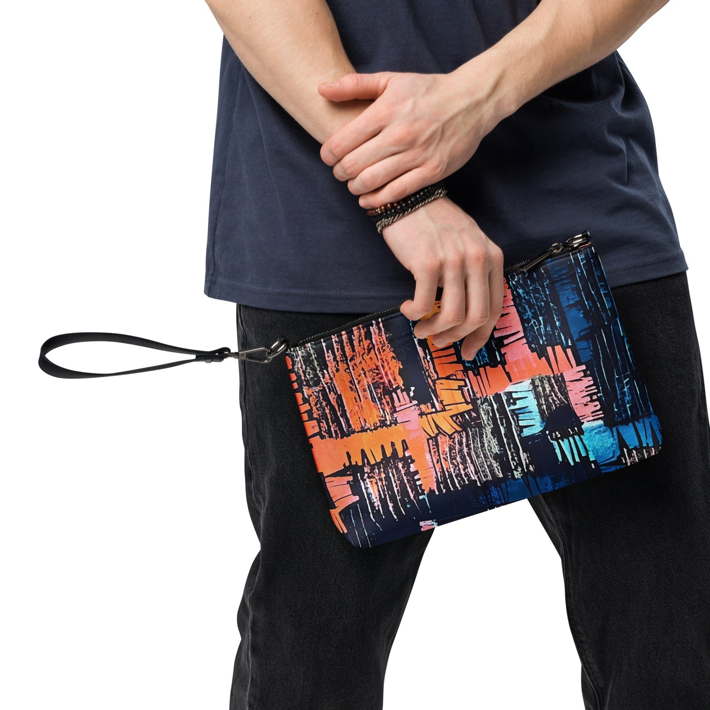 Colourful Adire Crossbody Bag