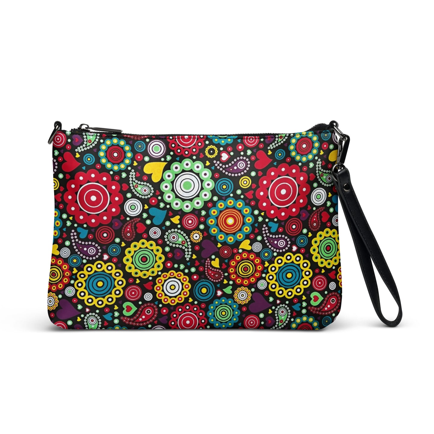 Multicolour Bloom Ankara Crossbody Bag