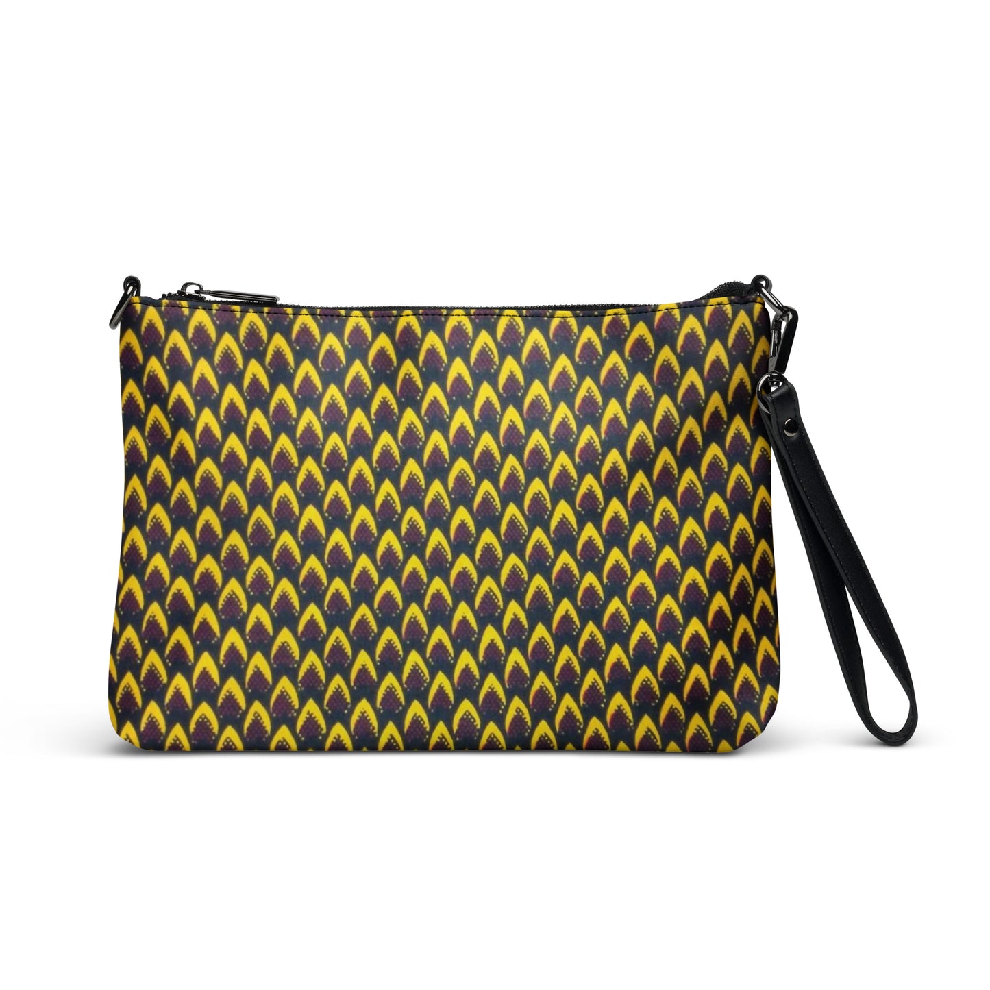 Yellow Flame Ankara Crossbody Bag