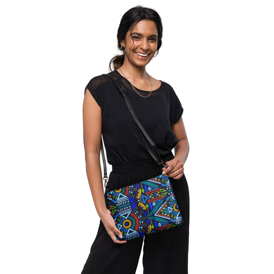 Blue Samakaka Crossbody Bag