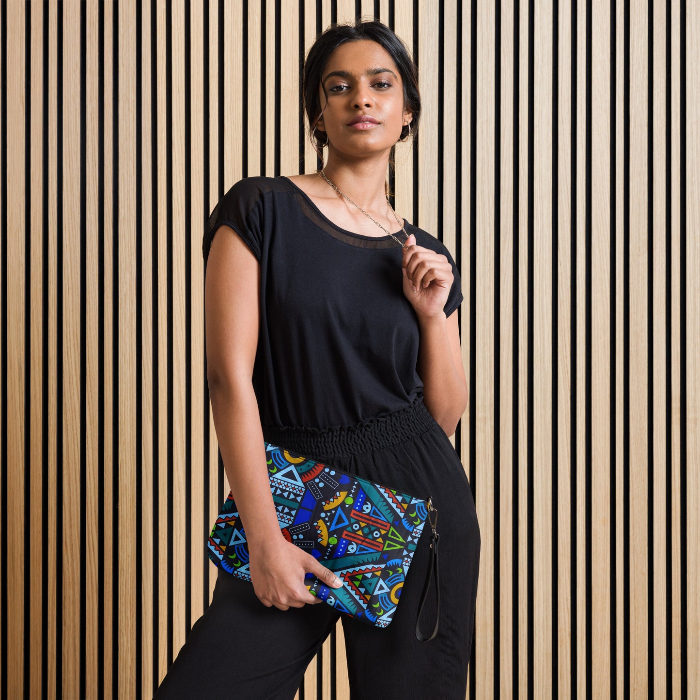 Blue Samakaka Crossbody Bag