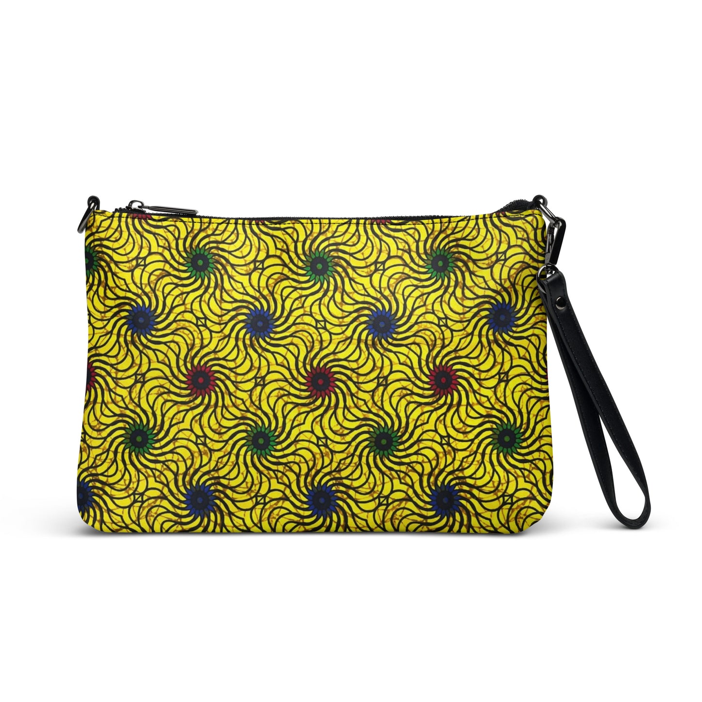 Multicolour Yellow Ankara Crossbody Bag