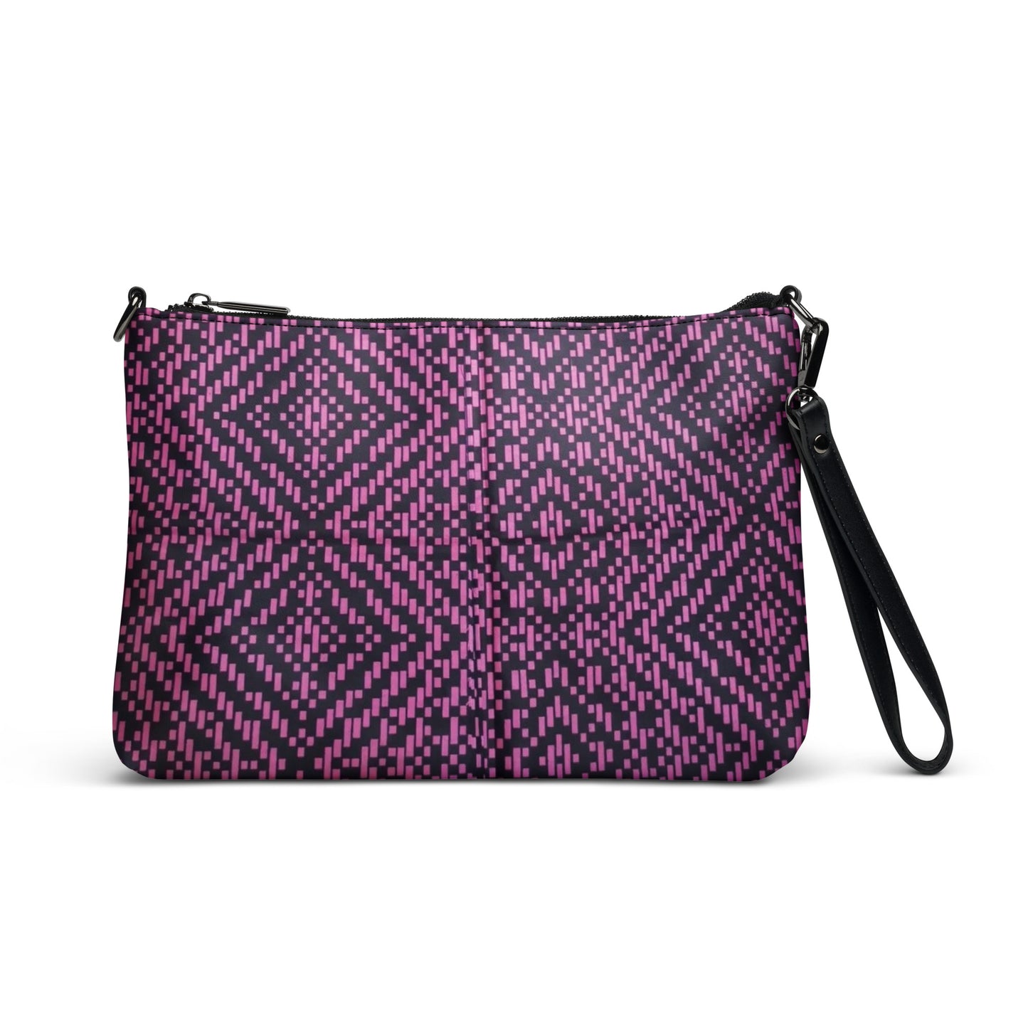 Pink Aztec Ankara Crossbody Bag