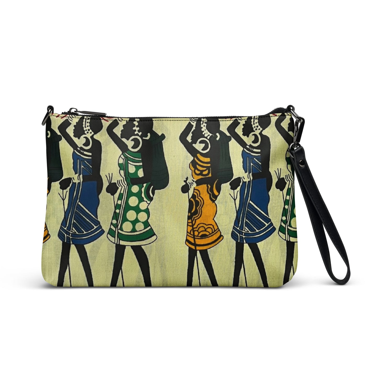 Women Art Ankara Crossbody Bag