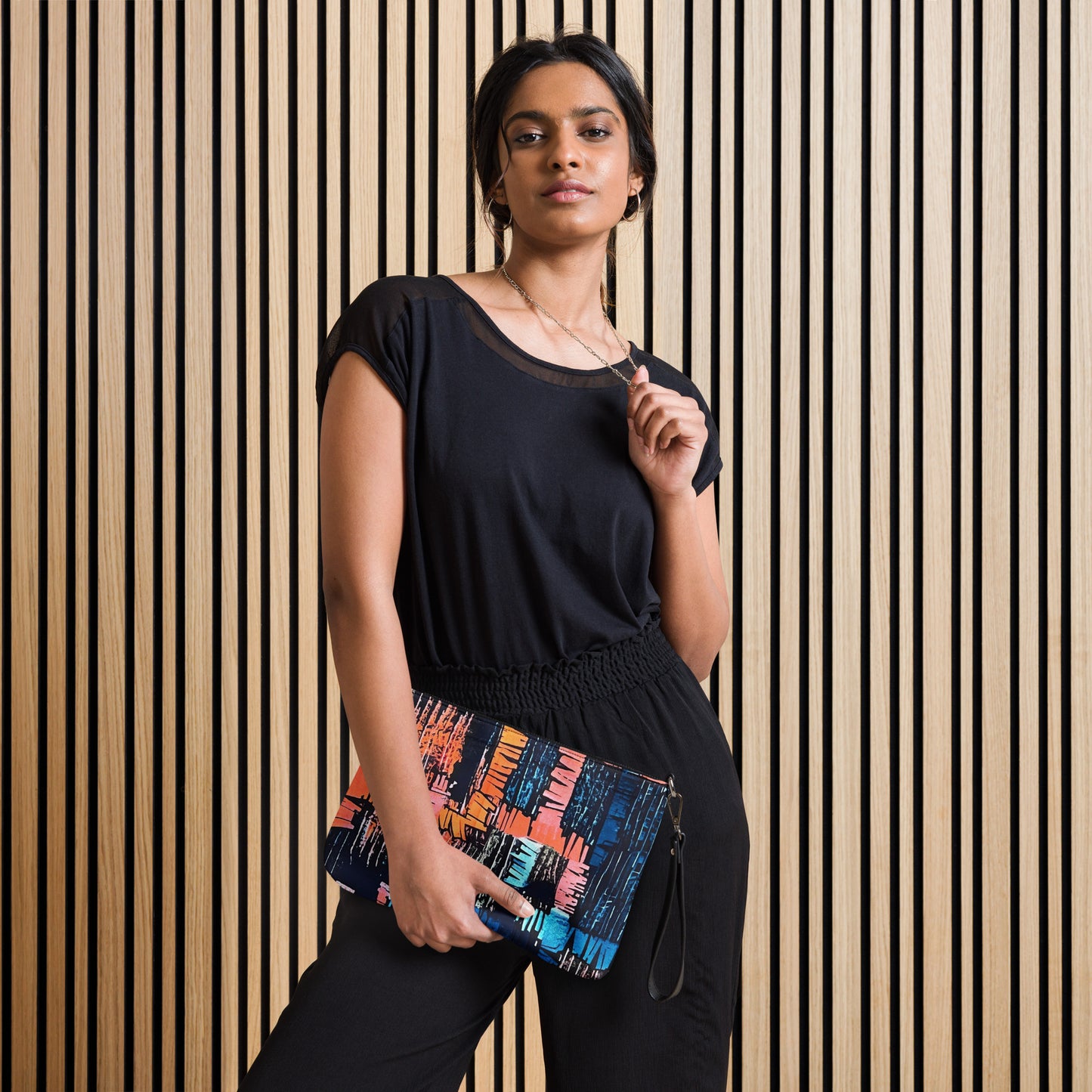 Colourful Adire Crossbody Bag