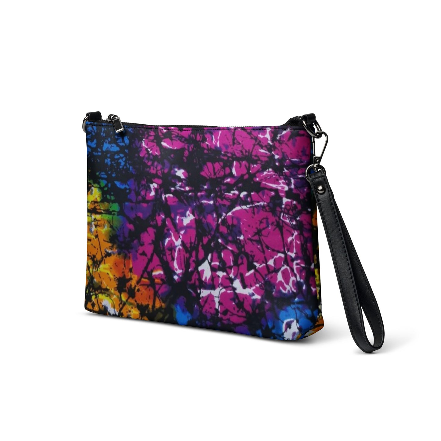 Multicolour Adire Ankara Crossbody Bag