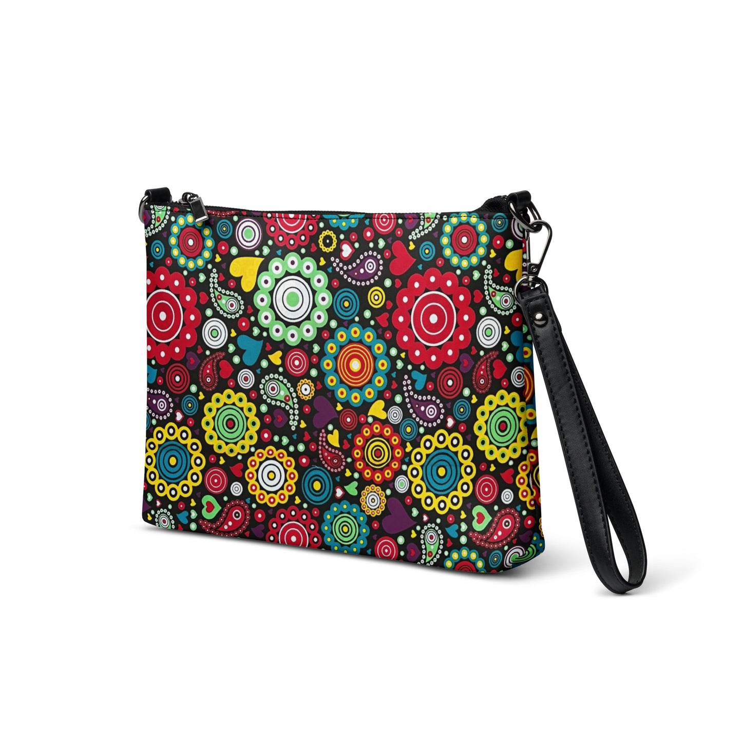 Multicolour Bloom Ankara Crossbody Bag
