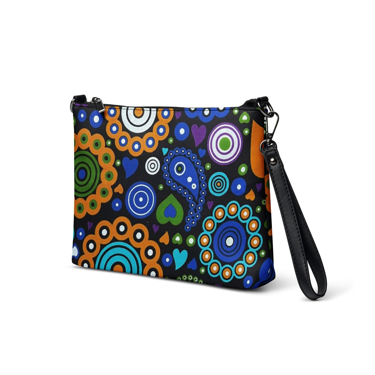 Cool Multicolour Ankara Crossbody Bag